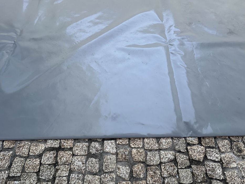 Lona cinzenta 5mx3,80m