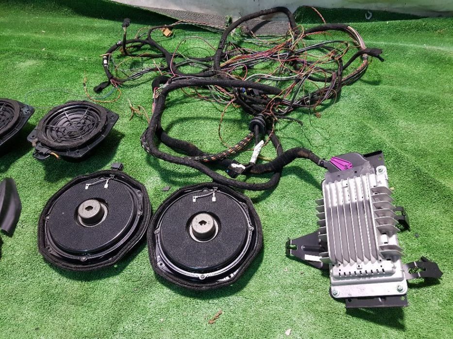 Conjunto de som Bose Audi A4 B7 B6 cabrio  colunas e amplificador