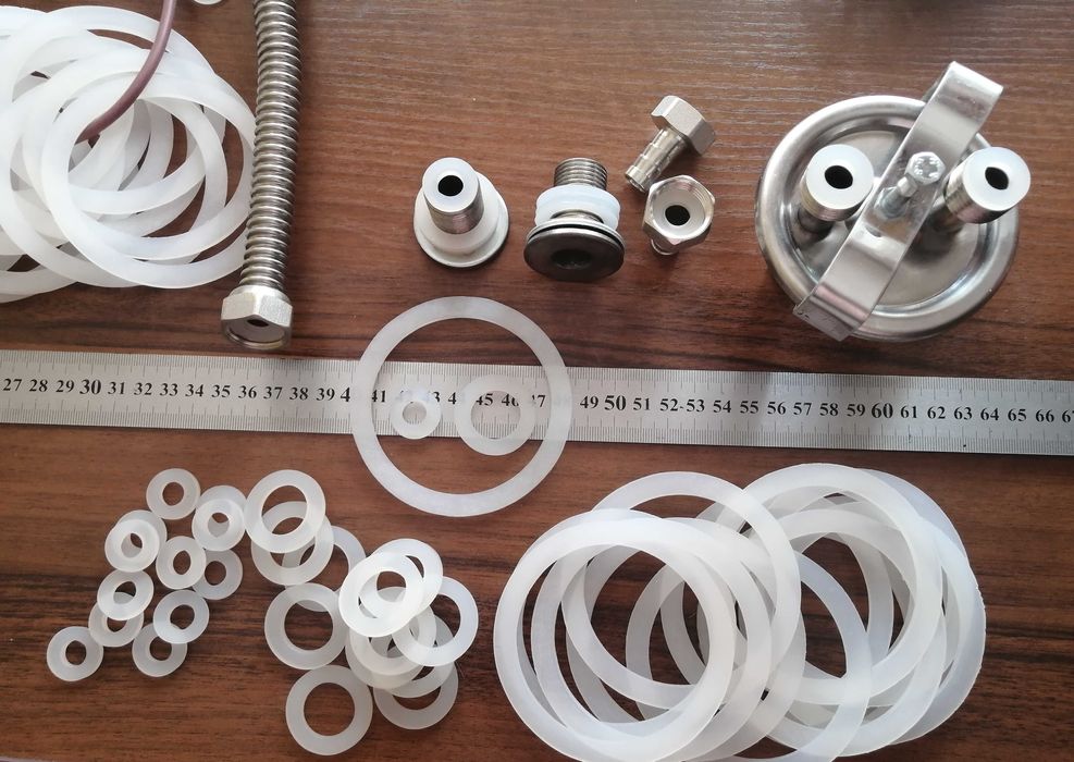 Прокладка сухопарник силиконовая новая.