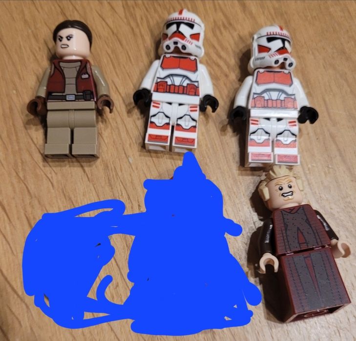 Lego star wars Coruscant Gunship kanonierka republiki 75354 figurki
