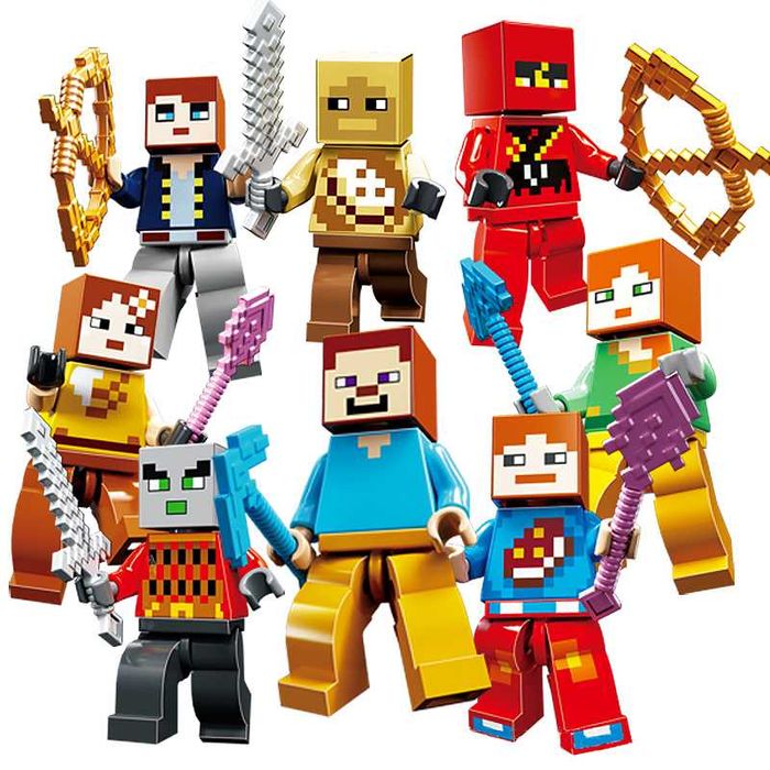 Набор фигурок Лего Майнкрафт 24 штуки. Адвент календарь Lego Minecraft