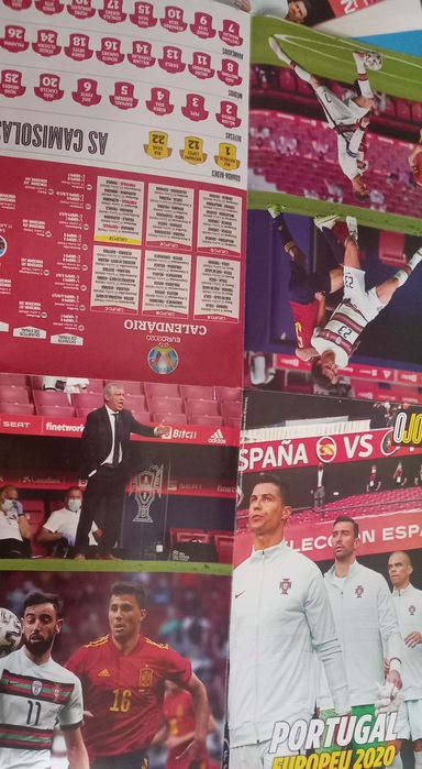 poster Seleção de Portugal euro de 2020 com Ronaldo