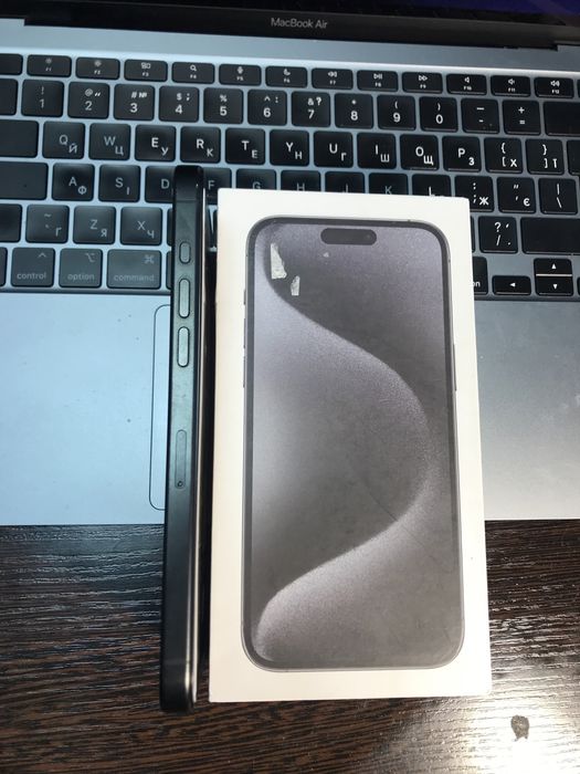 Iphone 15 Pro Max 256Gb Black Titanium Фіз сім