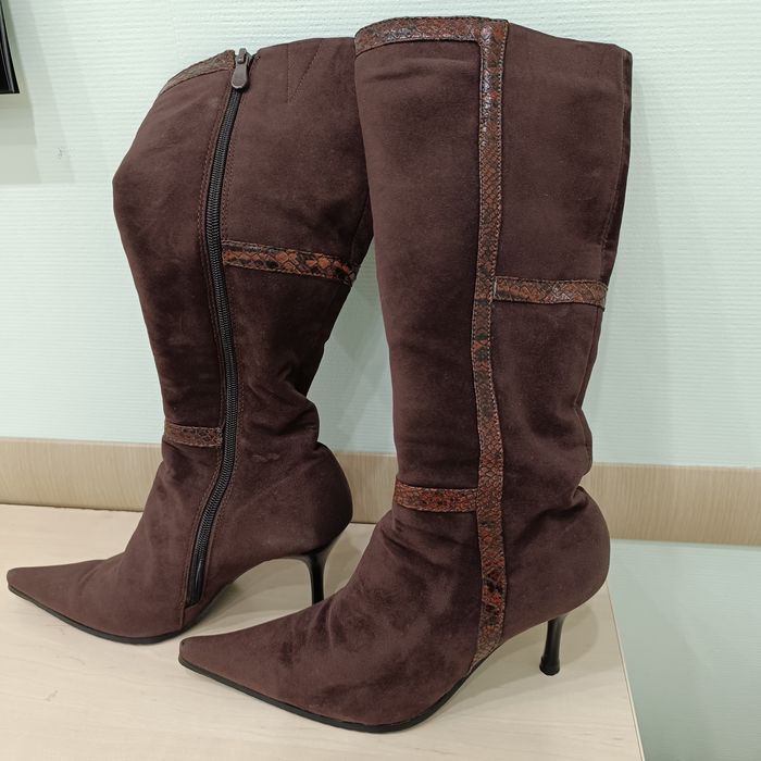 Сапоги  женские отдам за фрукты/сухофрукты