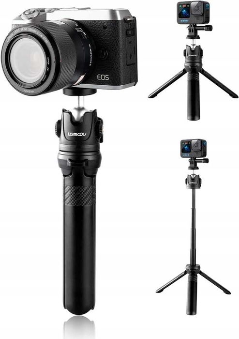 Statyw Lammcou JZS0045 tripod z kijem 23–45 cm nowy