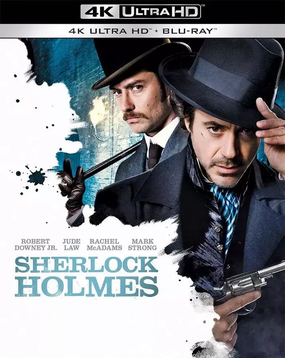 Sherlock Holmes 4K. Blu-Ray. Nowy Produkt
