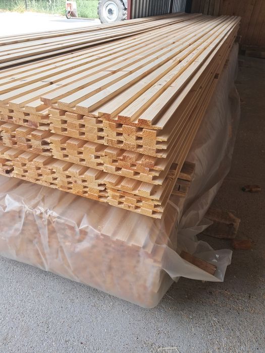 PRODUCENT Deska elewacyjna lamele, szalówka romb duo 1 gatunek