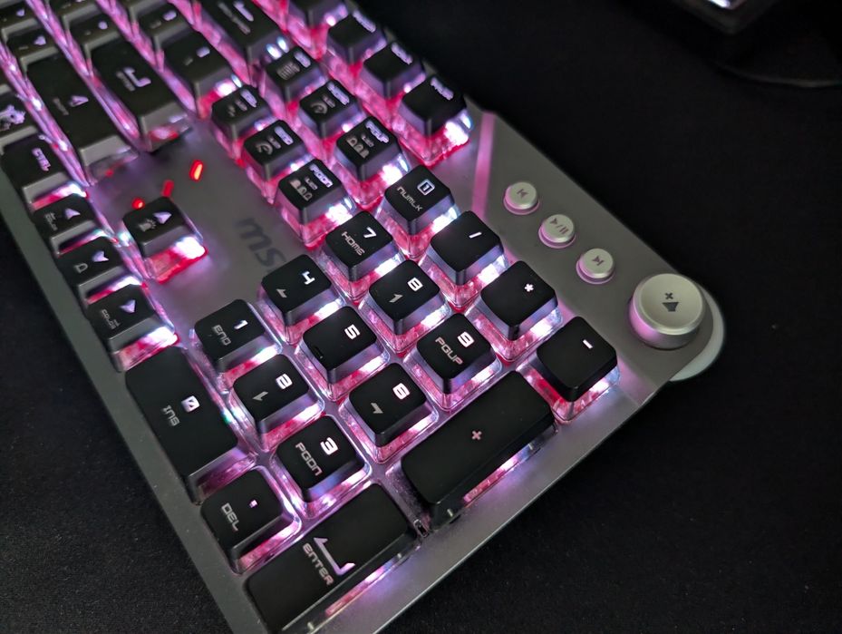 Klawiatura gamingowa MSI Gk71 sonic