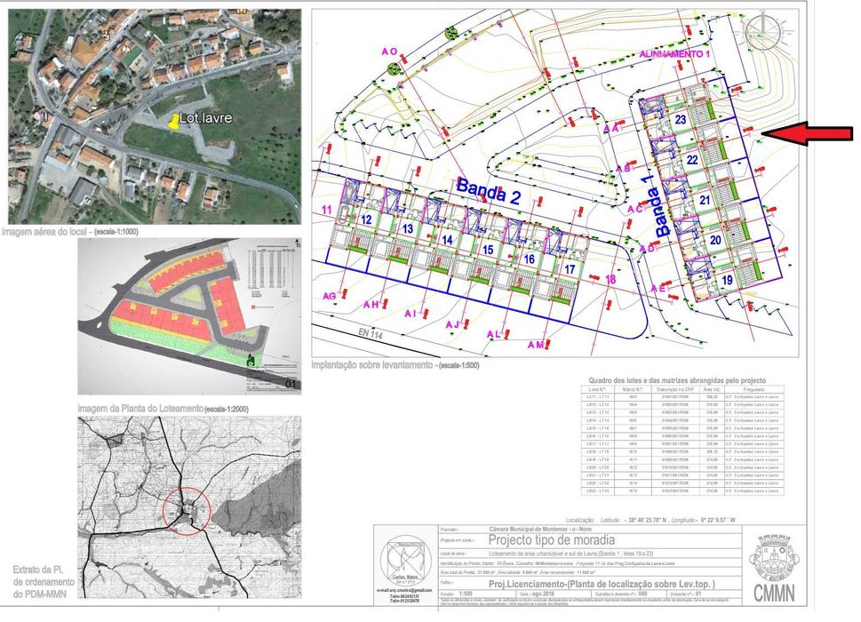 Terreno para venda em Lavre com projeto aprovado