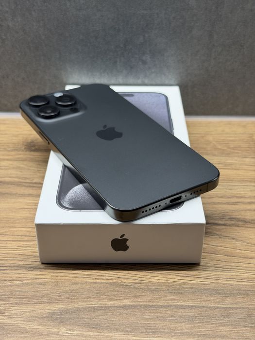 Iphone 15 Pro Max Black Titanium 256gb