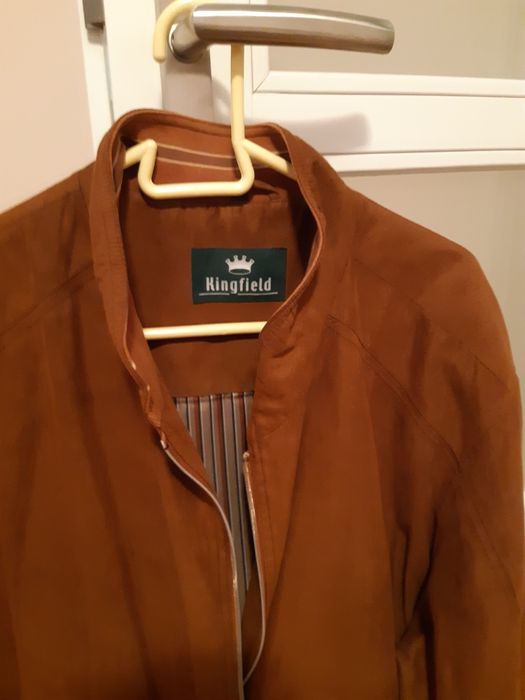 Wiatrówka męska brazowa