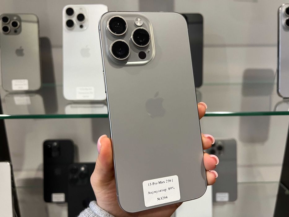 iPhone 15 Pro Max 256 gb Neverlock (фіз карта) / Магазин + Гарантія