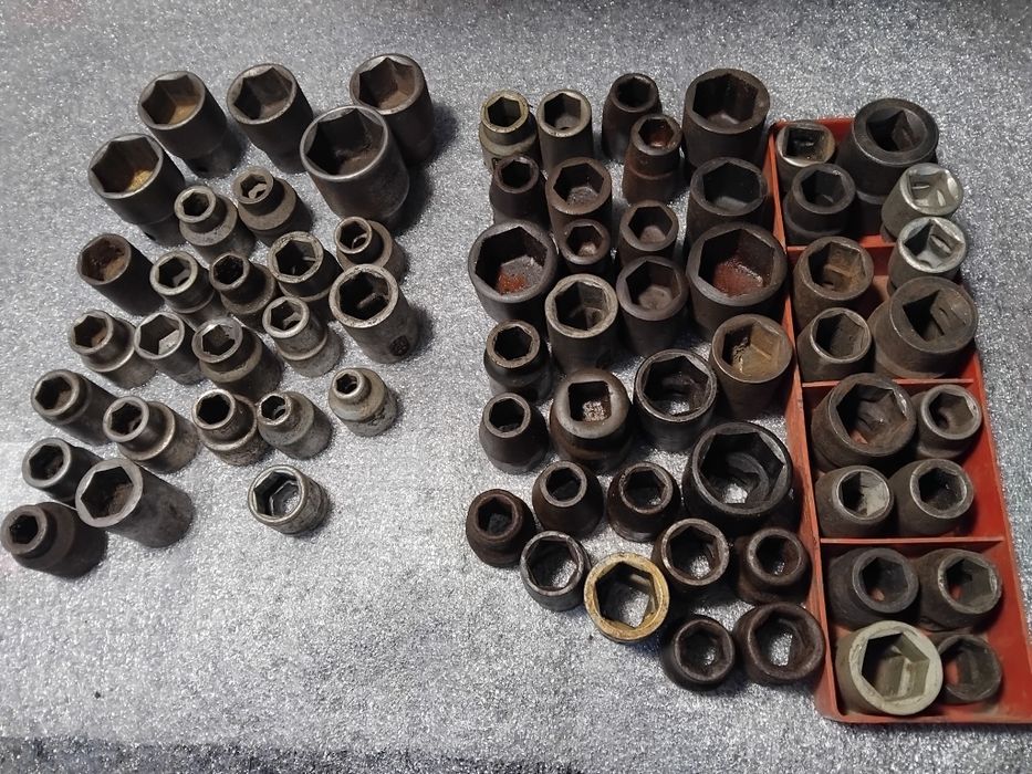 Набор інструмента часів СССР ключі торцові г-образні  головки накидні