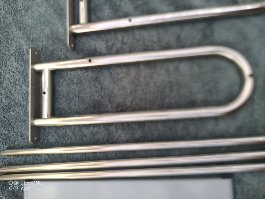 Prateleira em aço inox  49 x 36