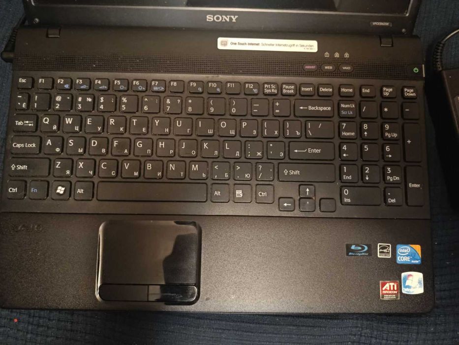 Ноутбук Sony Vaio