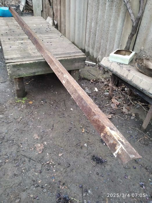 Уголок 60х100мм б\у