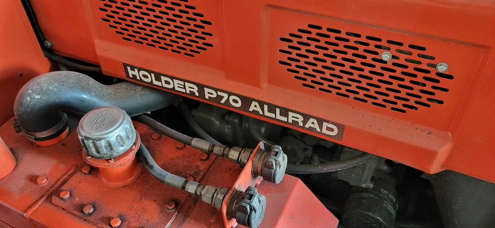 Traktorek Holder P70 silnik Kubota 4 cylindry 35KM
