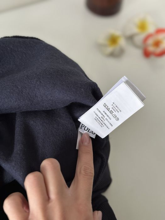 100% ОРИГІНАЛ | утеплене Худі Polo Ralph Lauren Navy Blue, L