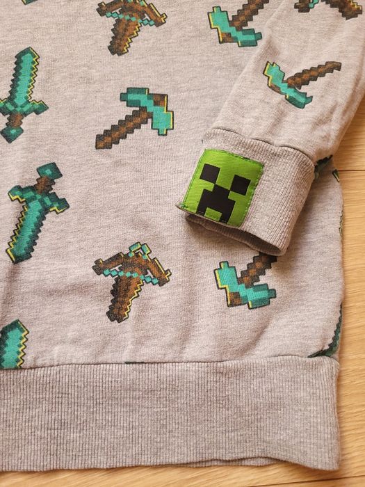 Bluza minecraft r.122/128