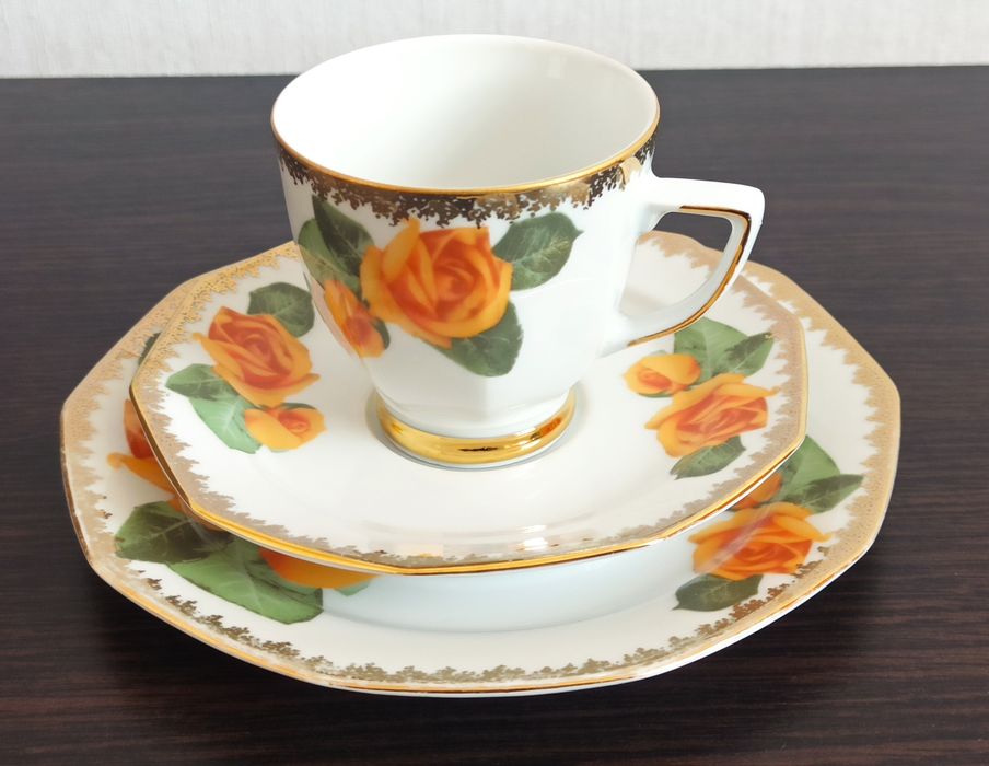 Кофейная тройка Winterling Bavaria.Винтаж,  Фарфор Германия.