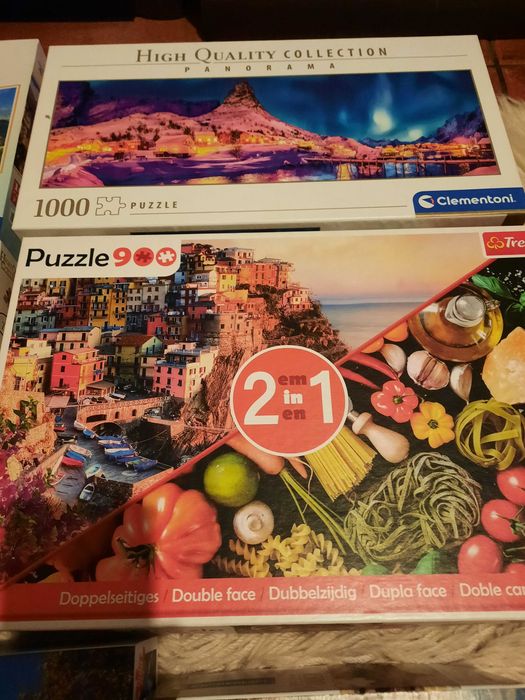 7 puzzles 1000 peças