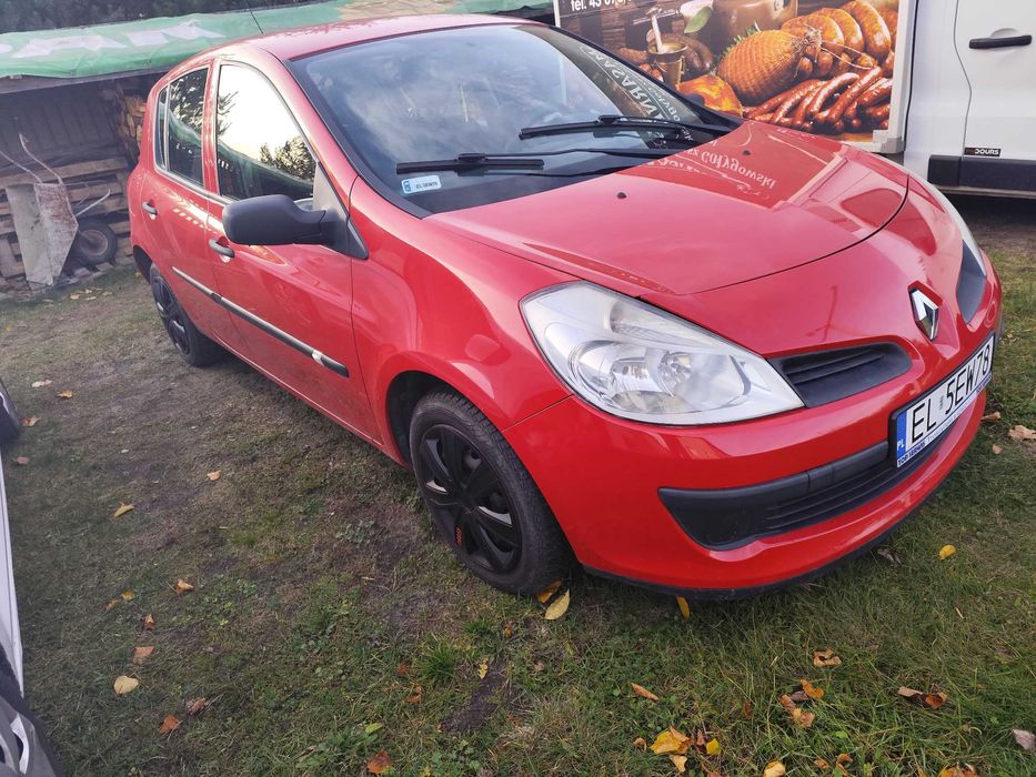 RENAULT CLIO III, 2007r., 1.2i 75 KM, manual, klima - naprawdę ładna.