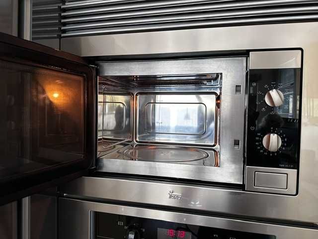 FORNO turbo ventilado TEKA + MICRO ONDAS GRILL TEKA ,ambos de encastrar , iguais a NOVO