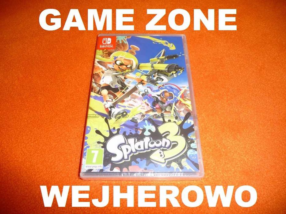 Splatoon 3 Nintendo SWITCH + Oled + Oled + SWITCH 2 = Wejherowo