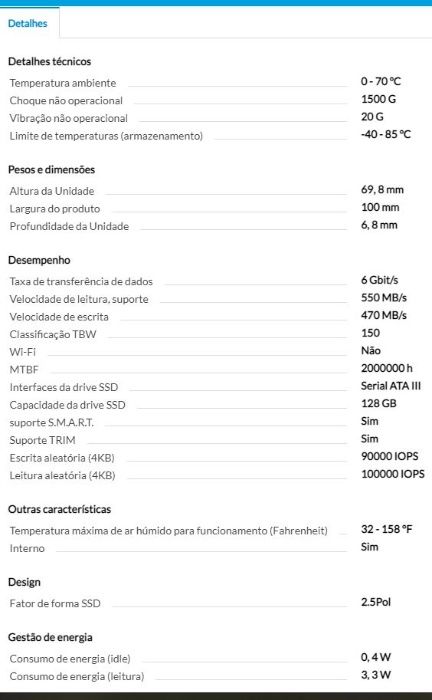 Portes GRATIS - Samsung 850 PRO SSD 2.5" 128GB