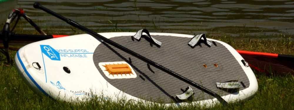Pompowana deska MANTA: sup/windsurfing/windfoil