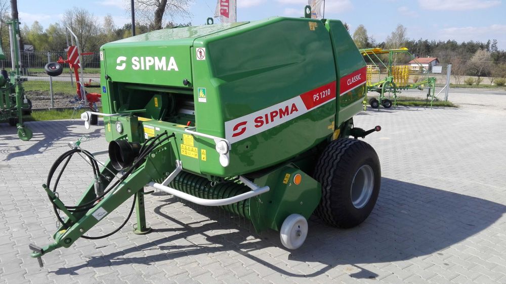 Prasa Belująca Zwijająca SIPMA 1210 CLASSIC 1211 FARMA 1221 Metal-Fach