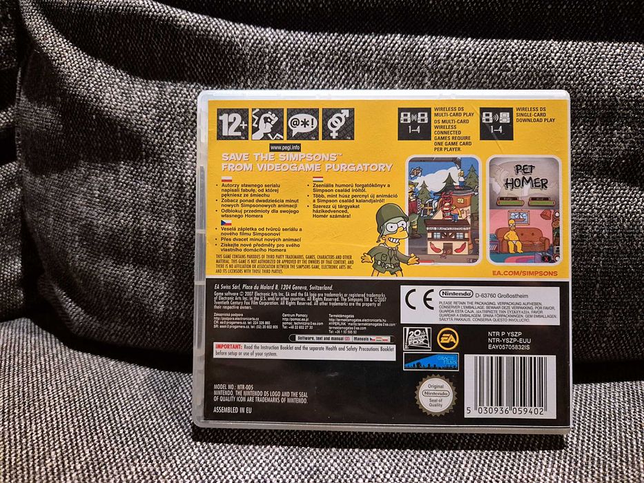 The Simpsons Game DS (Nintendo DS)