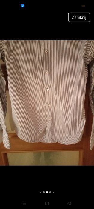Koszula męska w paski