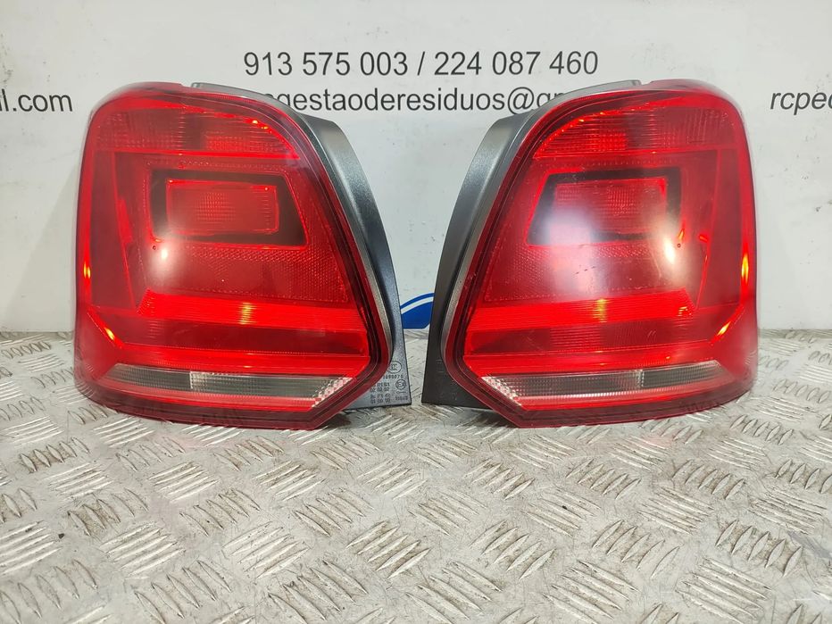 Farolins traseiros trás direito esquerdo originais VW Volkswagen Polo