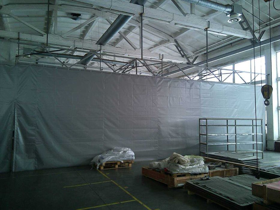 Штори-перегородки з тканини ПВХ