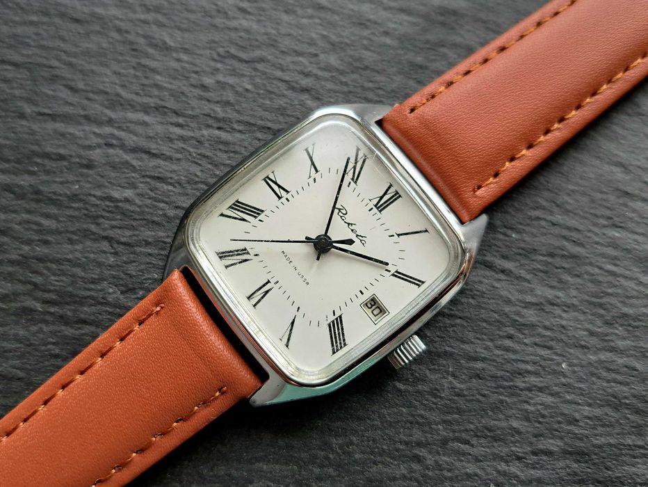 Rakieta Kostka radziecki zegarek vintage