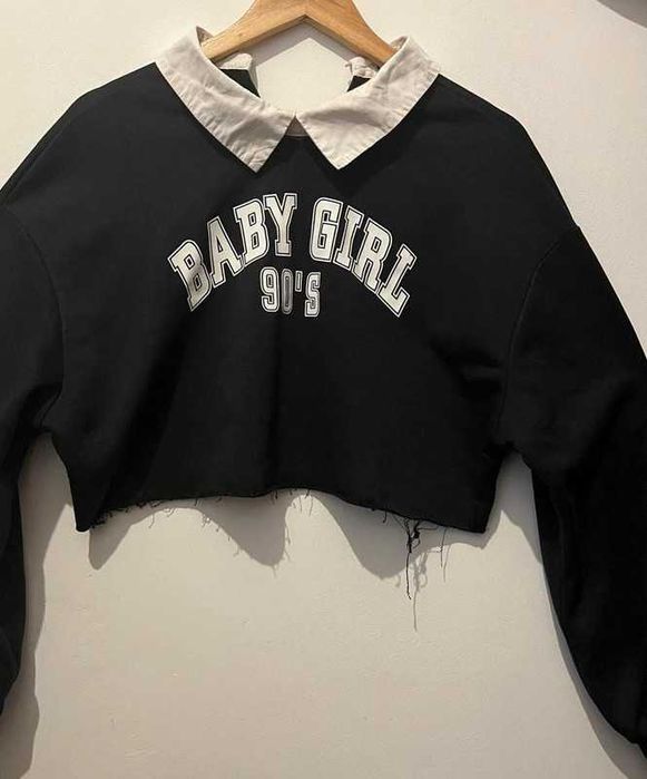 Camisola Preta BabyGirl 90's