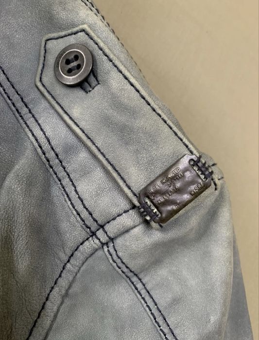 Чоловіча шкіряна куртка Diesel, розмір M