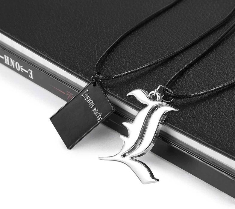 Colares Death Note - colar L - colar caderno Death Note - NOVO
