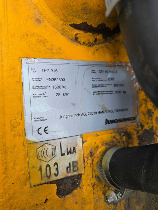 Jungheinrich TFG 316