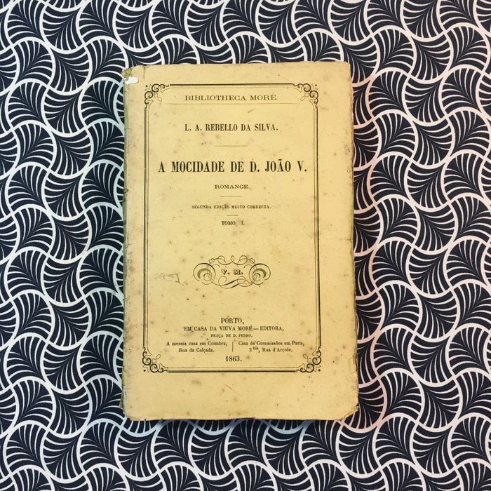 A Mocidade de D. João V (Tomo I) - Rebello da Silva