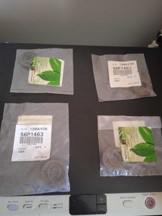 Vendo engrenagem rolo fusor lexmark 56p1463