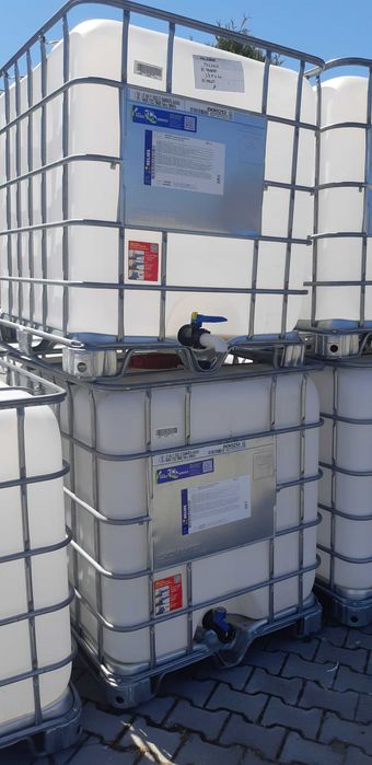 Zbiornik 1000l mauzer na deszczówkę, paletopojemnik