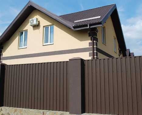 Профнастил для забору Профилированный металлический лист