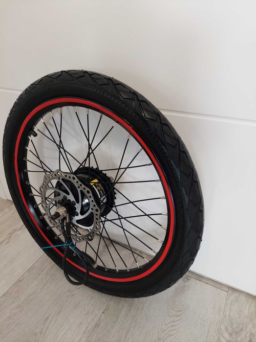 Fiido X motor silnik koło rowerowe z wolnobieg tarcza 350W 36V