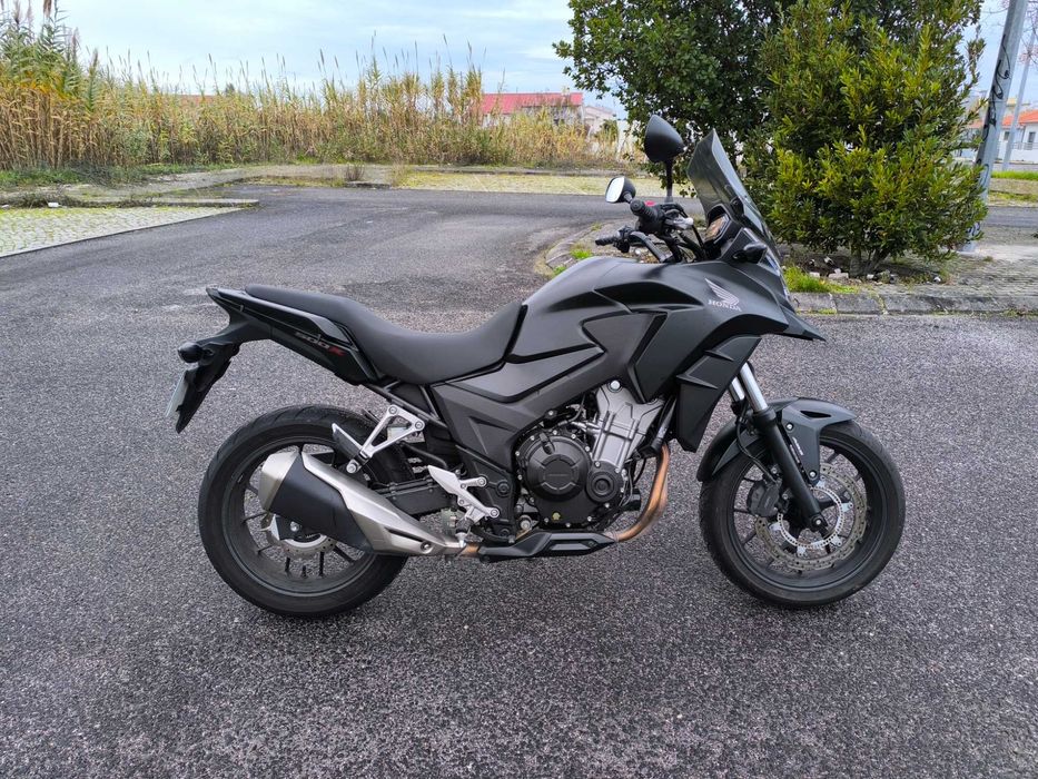 CB500X de 2017 bem estimada