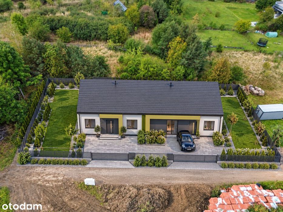 Dom bliźniak /Mieszkanie bezczynszowe Nad Zalewem Poręba//Borkowa