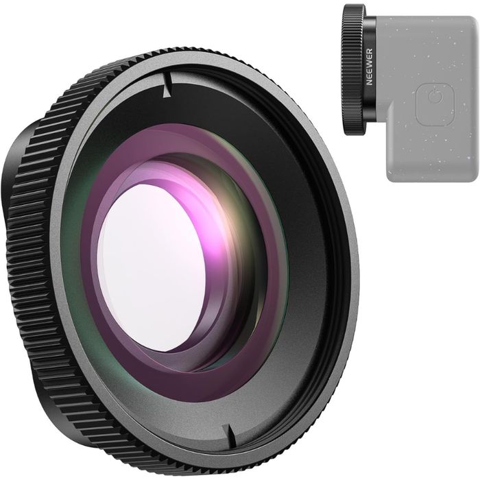 Neewer LS 65 obiektyw makro 2x GoPro Hero 9 10 11 12 13 7 do 10 cm