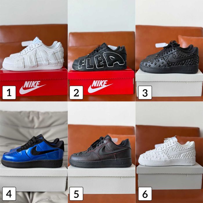 Кроссовки Nike Air Force Low Off White Independence Форси Люкс якість