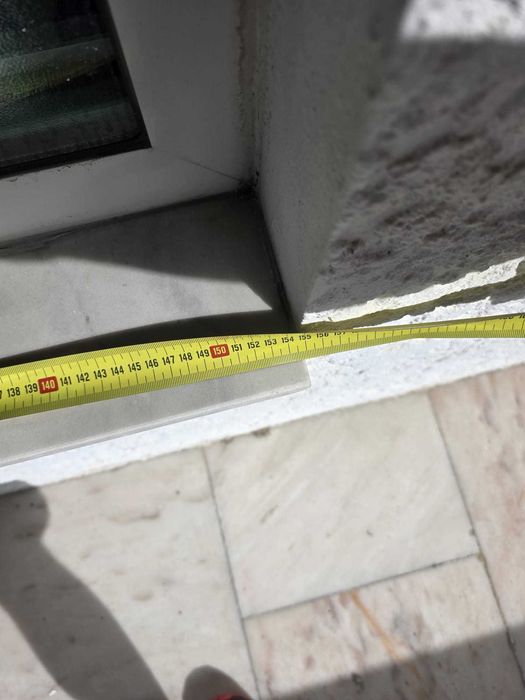 2 Painéis fixos com vibro duplo Fosco em Alumínio - Como Novos - Tipo Clara Boia